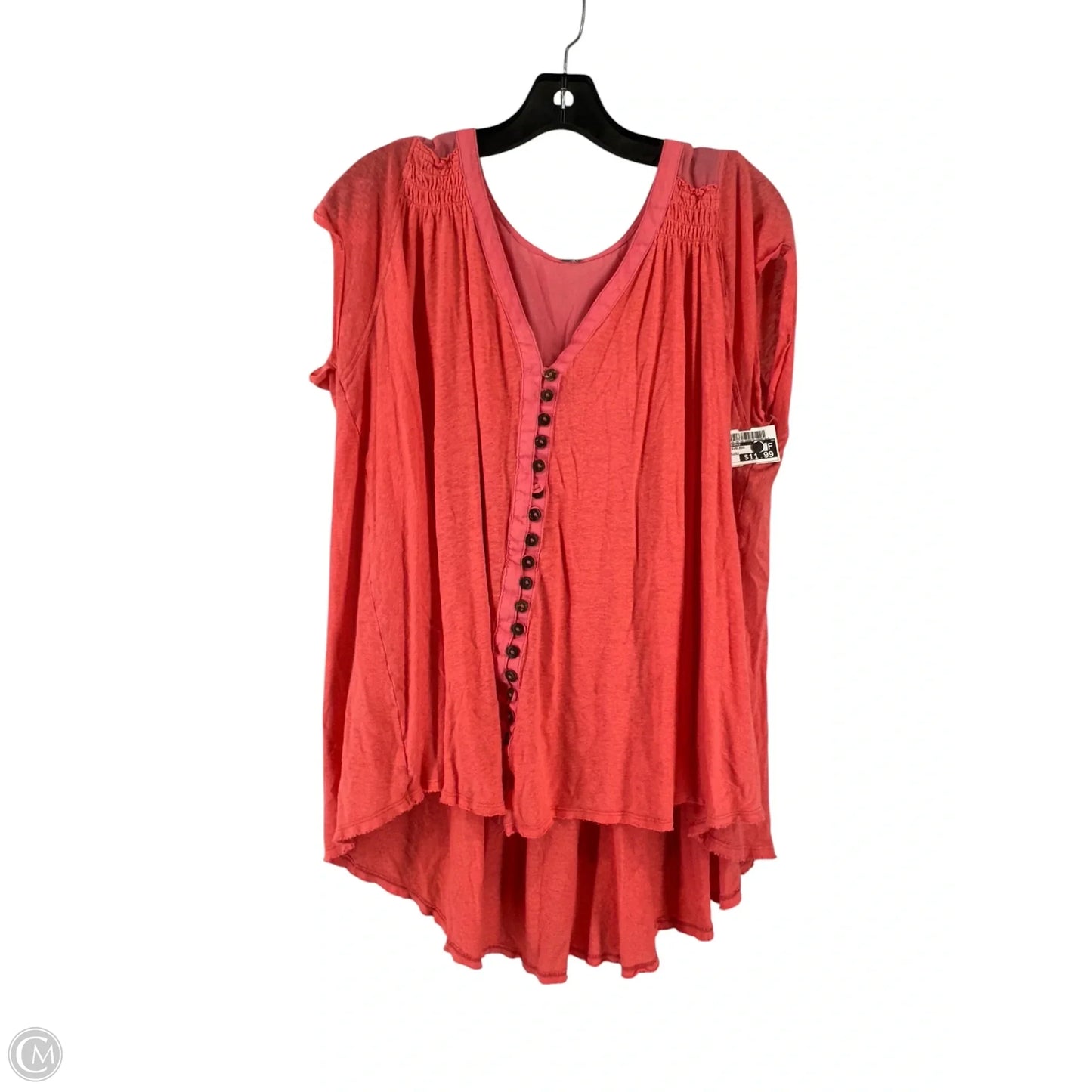 Top Sleeveless By Free People In Pink, Size: M
