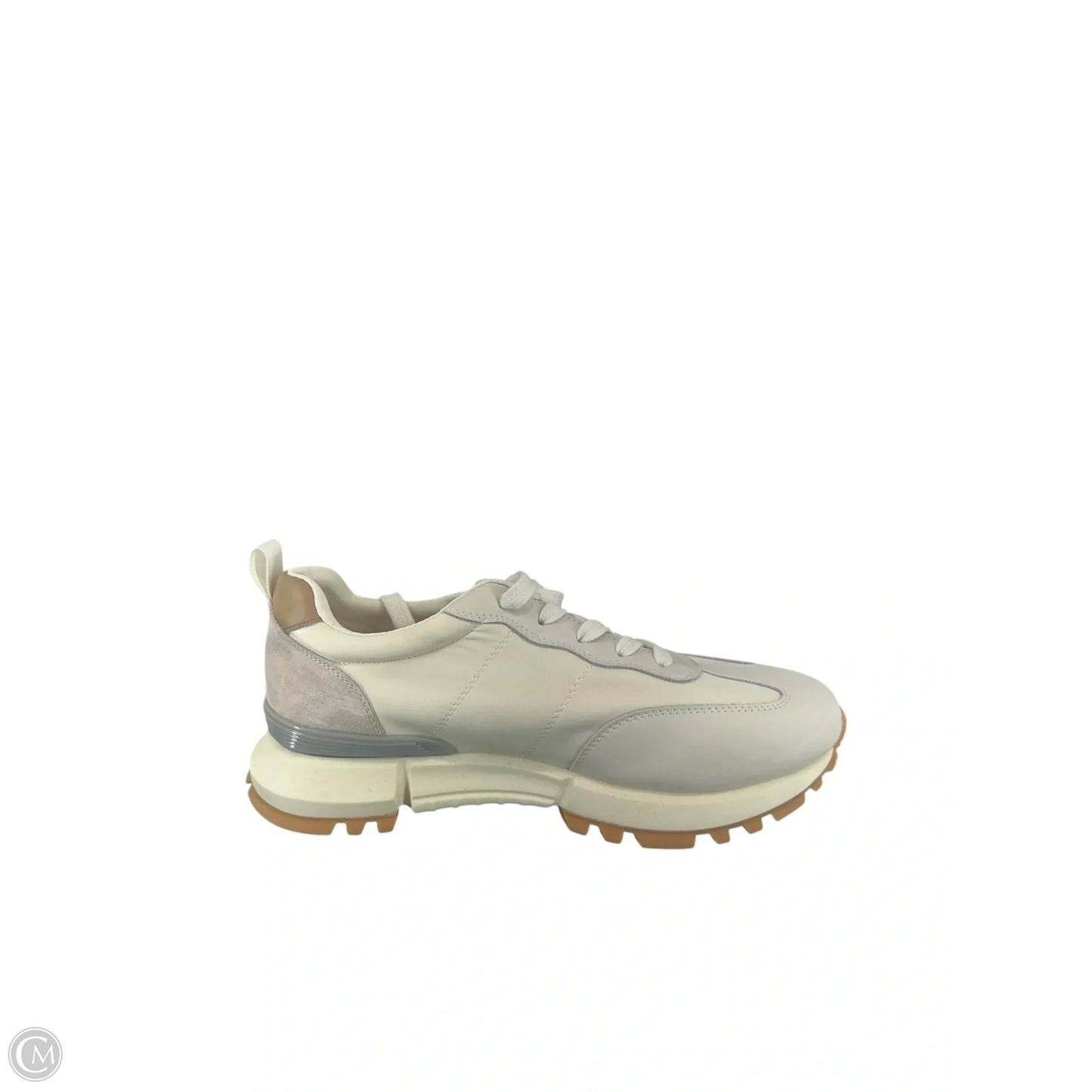 Shoes Sneakers By Clothes Mentor In Cream & White, Size: 10