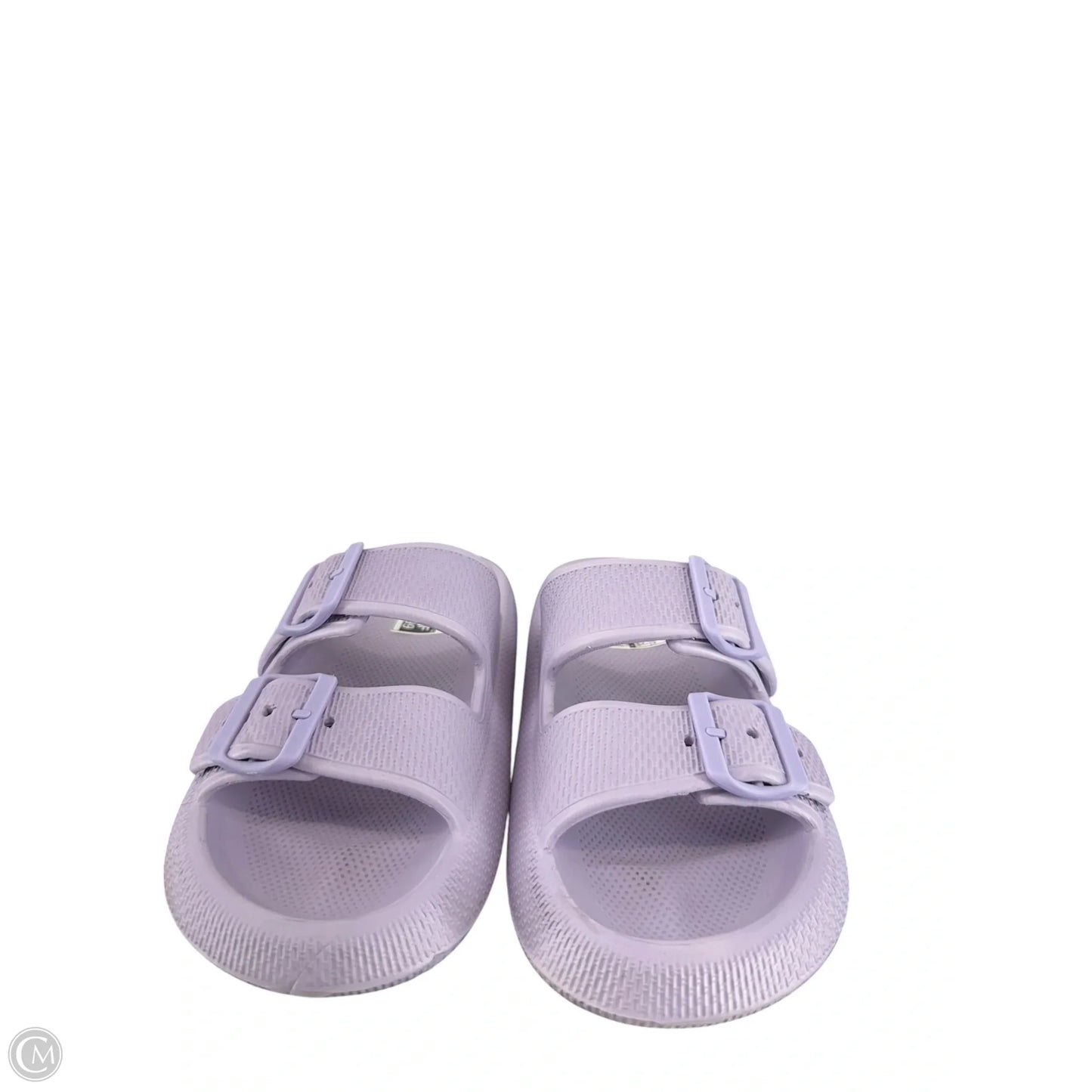 Sandals Flip Flops By Clothes Mentor In Purple, Size: 7
