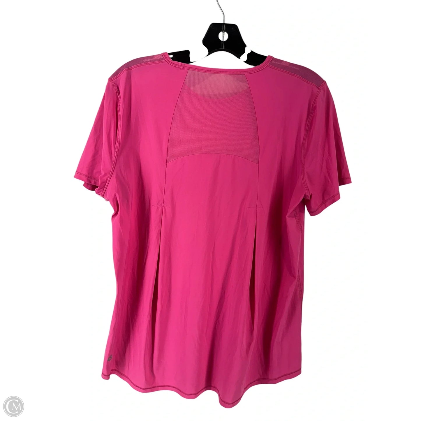 Athletic Top Short Sleeve By Clothes Mentor In Pink, Size: L
