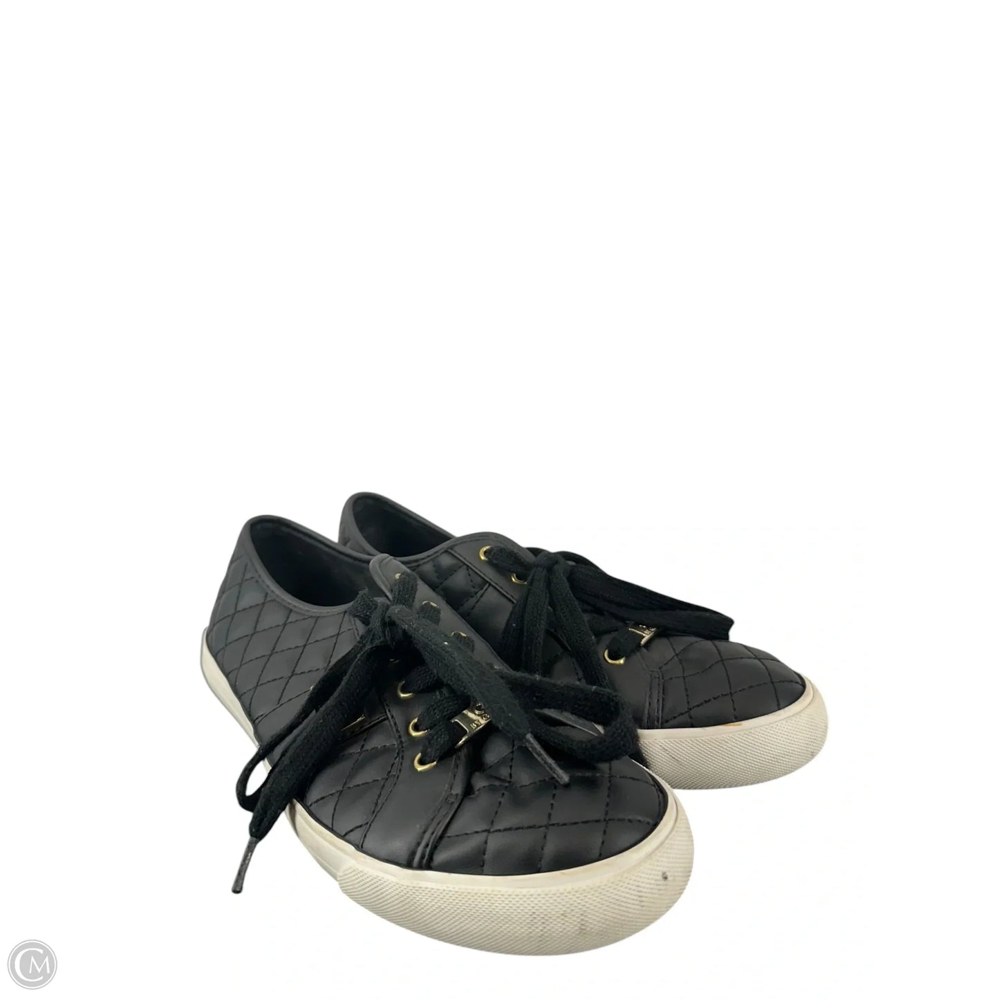 Shoes Sneakers By Guess In Black, Size: 9