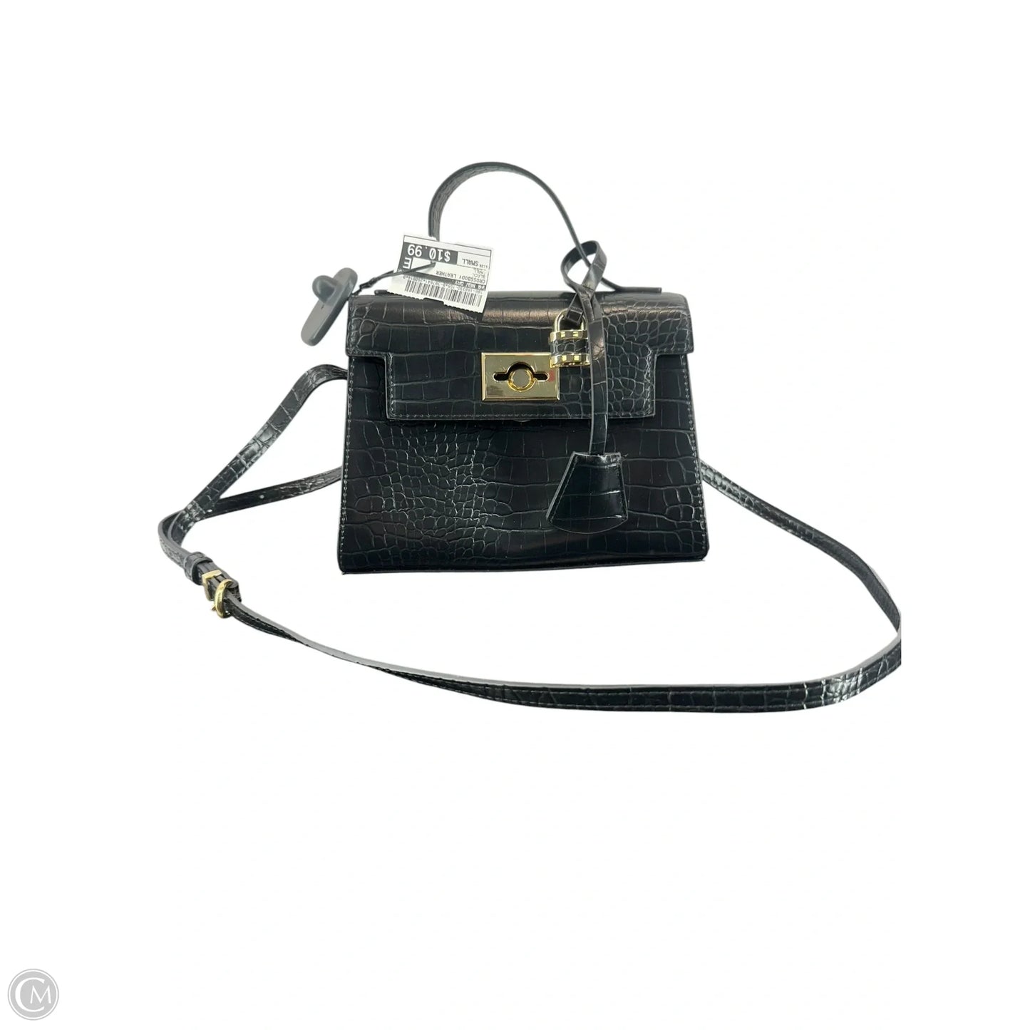 Crossbody Leather By A New Day, Size: Small