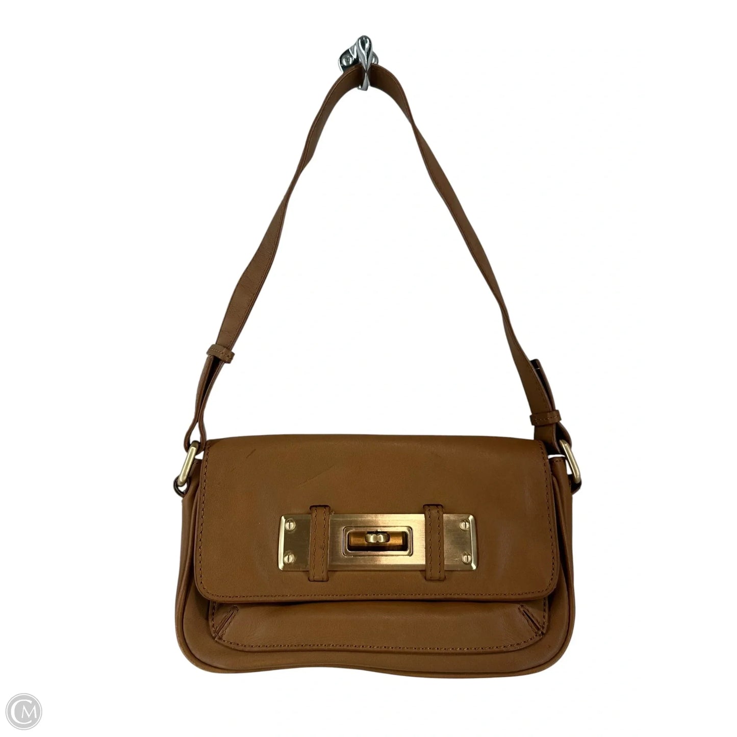 Handbag Leather By Talbots, Size: Small
