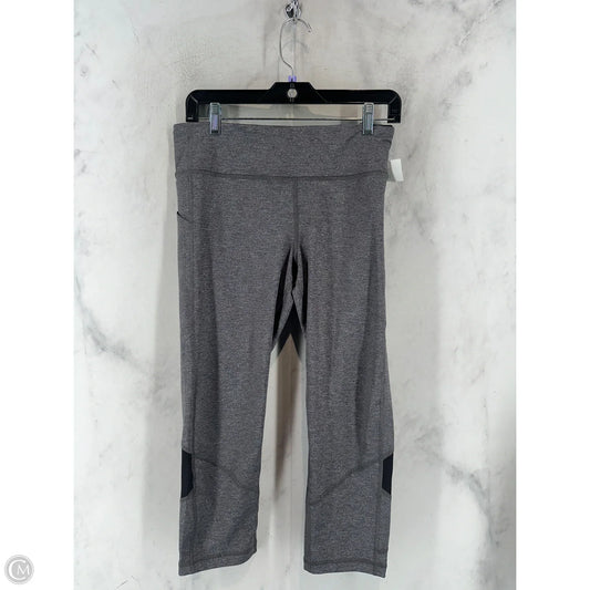 Athletic Leggings By Lululemon In Grey, Size: 12