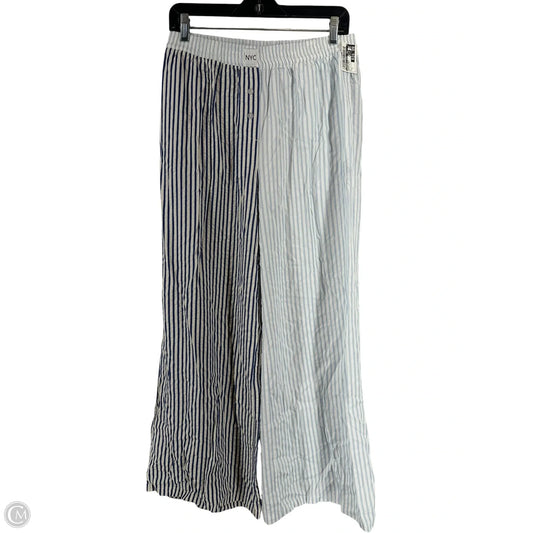 Pajama Pants By Sincerely Jules In Blue & White, Size: L