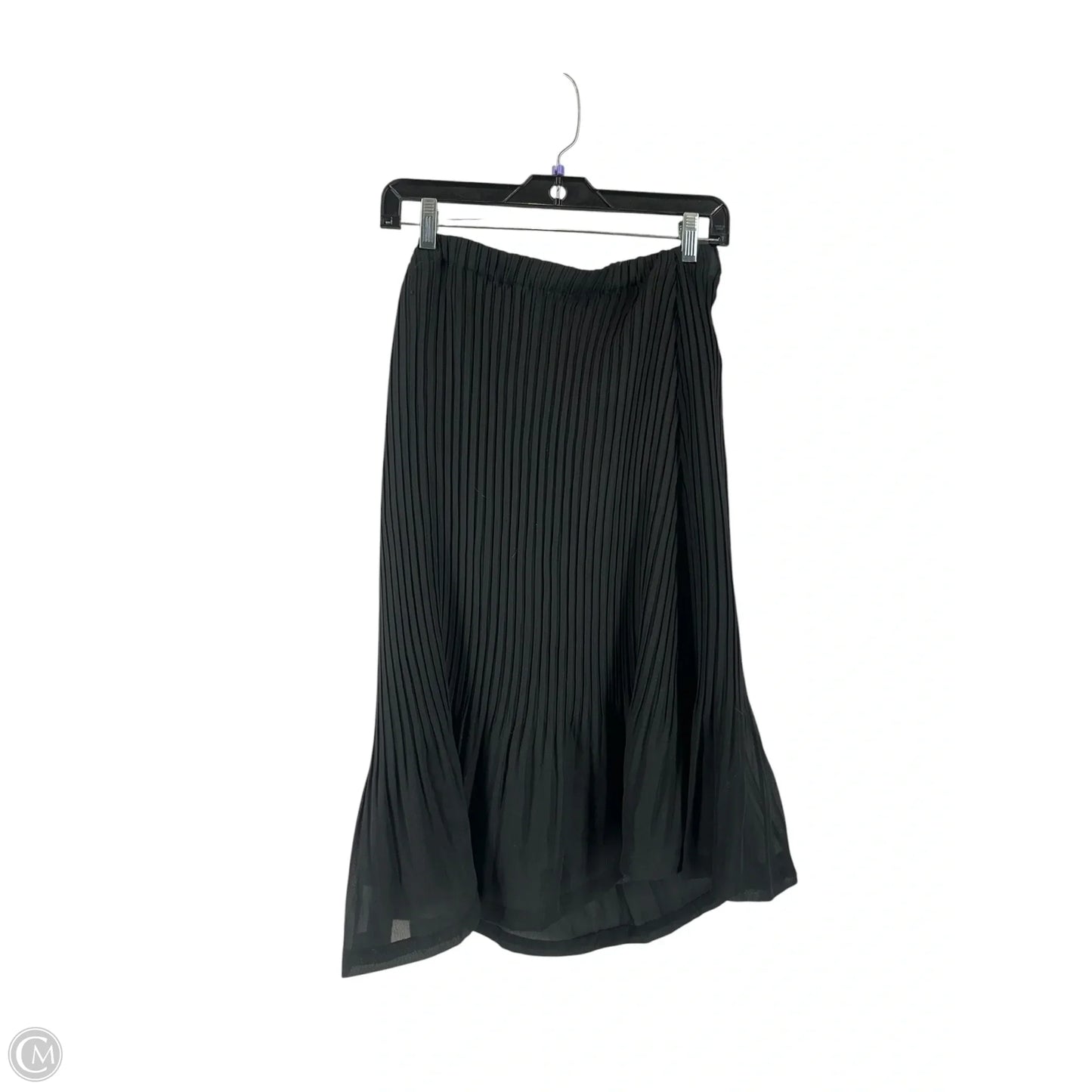 Skirt Midi By Laundry In Black & White, Size: 8