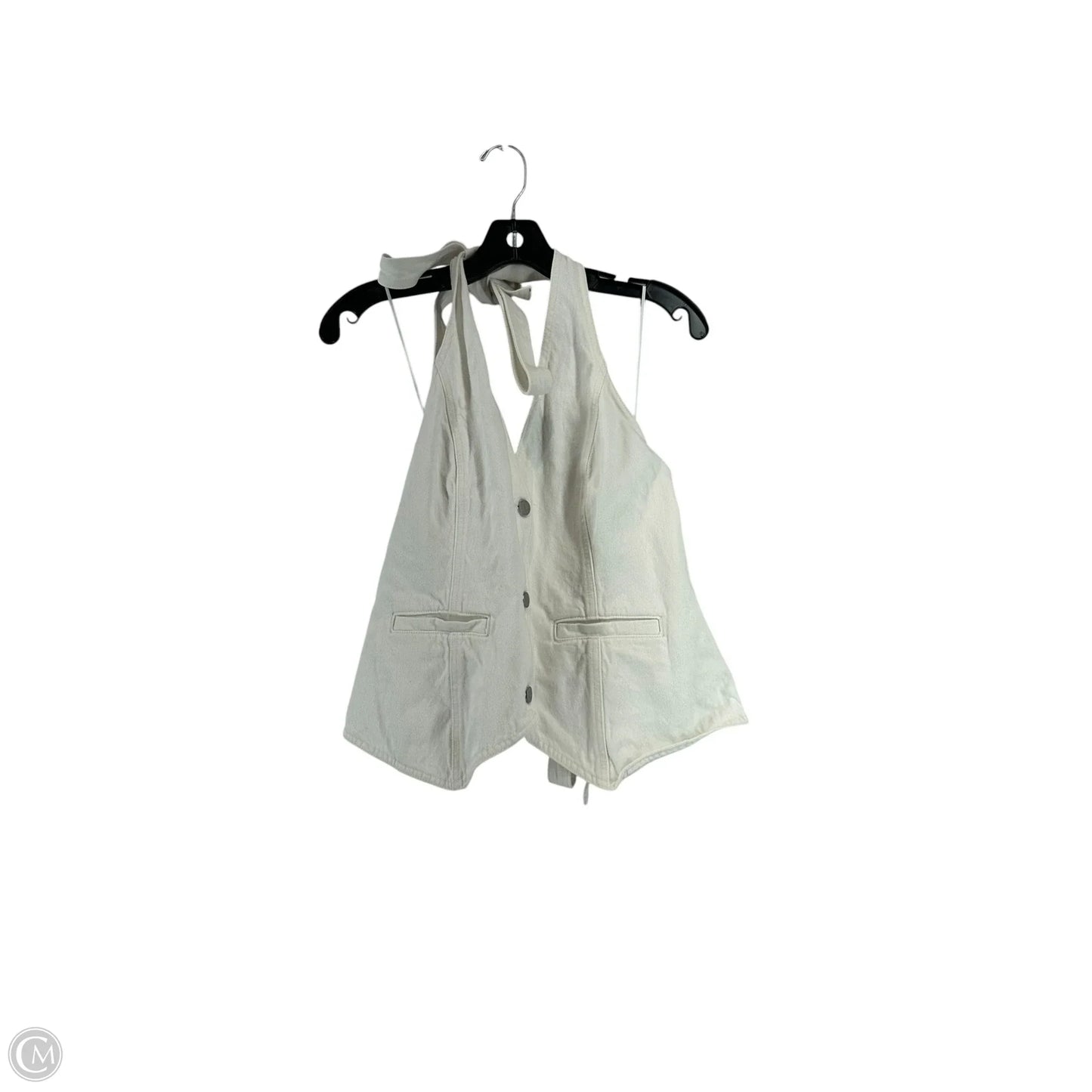 Top Sleeveless By Wild Fable In White, Size: M