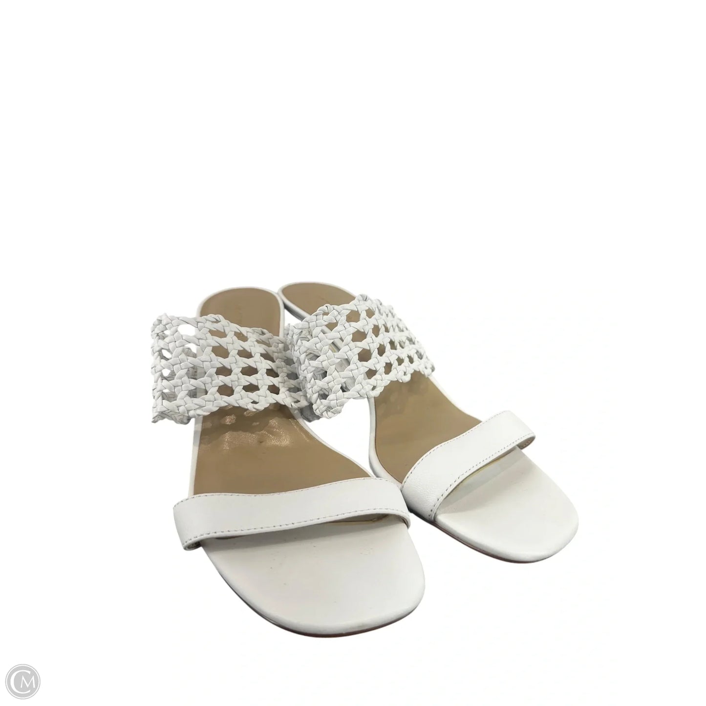 Shoes Heels Platform By Ann Taylor In White, Size: 8