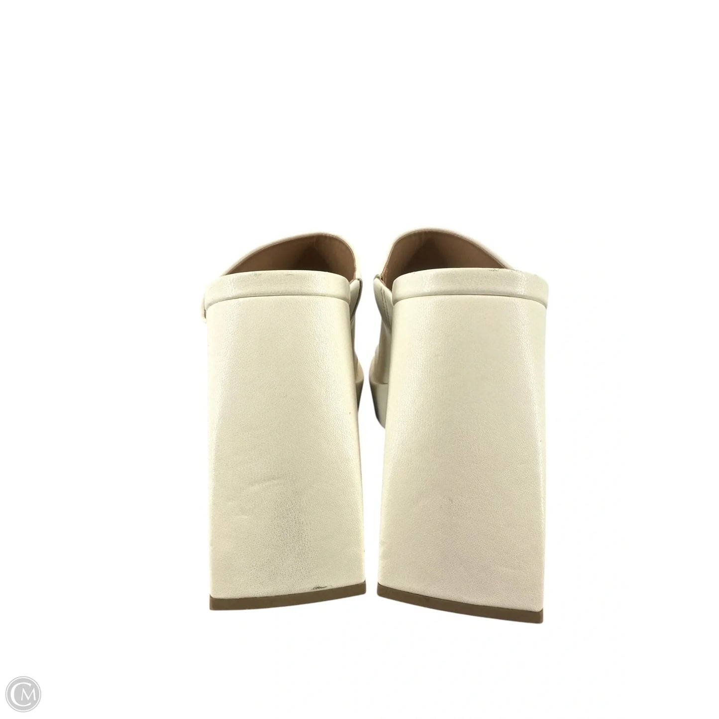 Shoes Heels Platform By Abound In Beige, Size: 8.5
