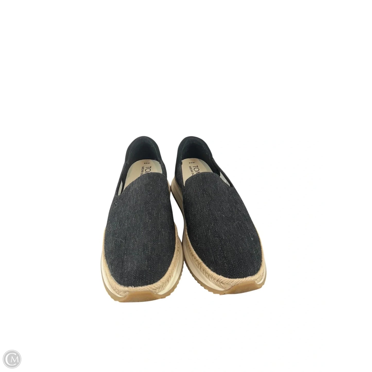 Shoes Heels Platform By Toms In Black, Size: 8