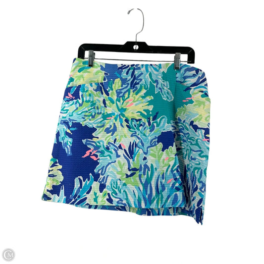 Skirt Designer By Lilly Pulitzer In Floral Print, Size: 10