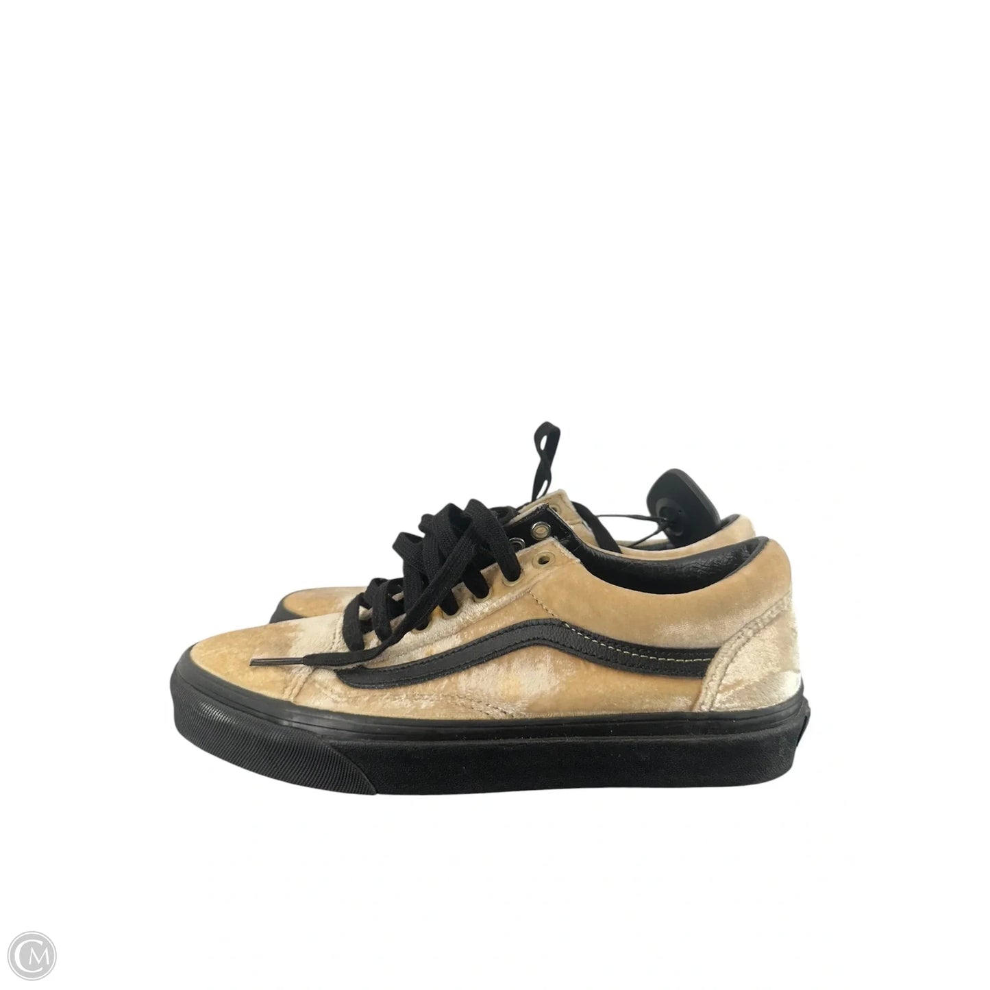 Shoes Athletic By Vans In Beige, Size: 7.5