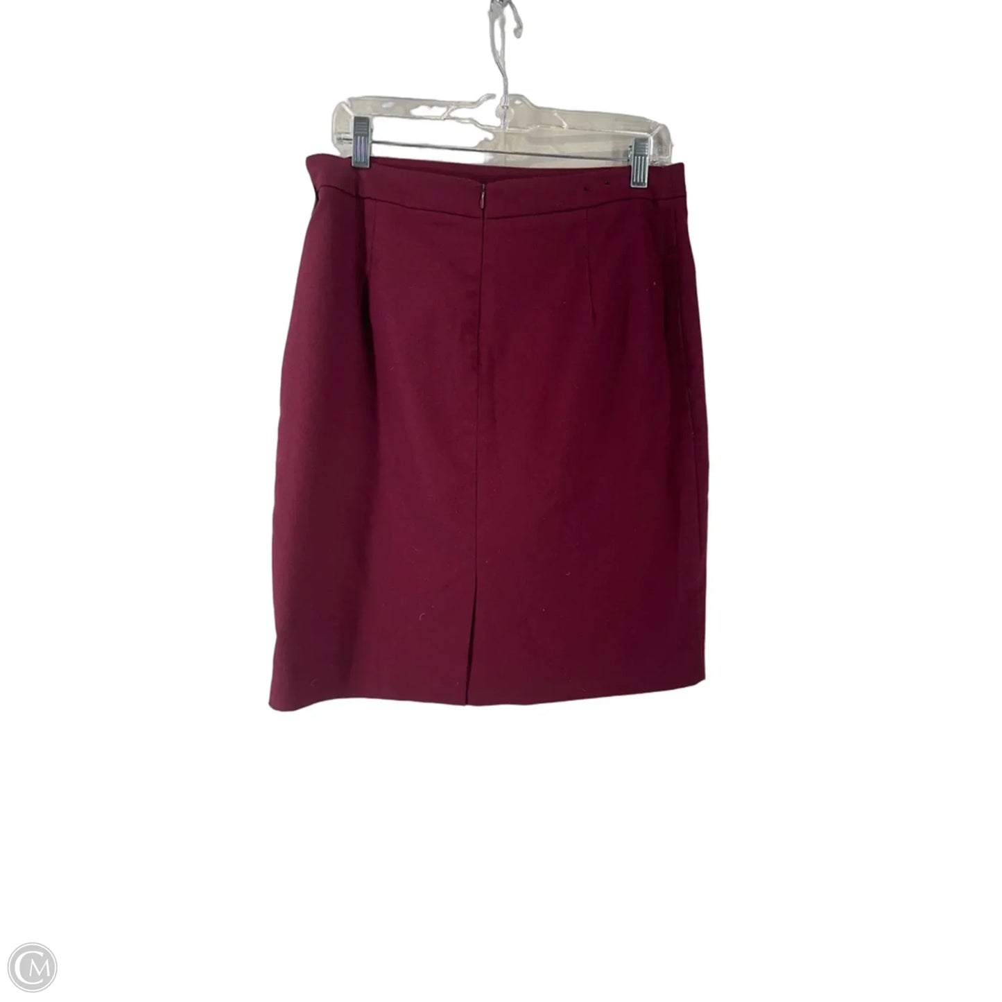 Skirt Midi By Banana Republic In Purple, Size: 8