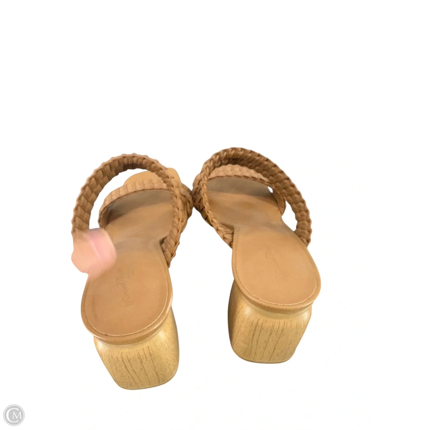 Shoes Heels Block By Universal Thread In Brown, Size: 9