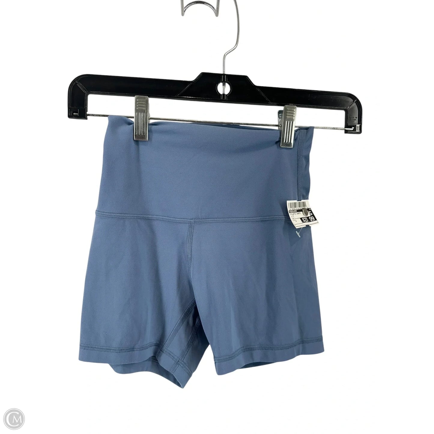 Athletic Shorts By Lululemon In Blue, Size: 2