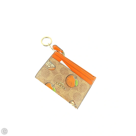 Wristlet Designer By Coach, Size: Medium