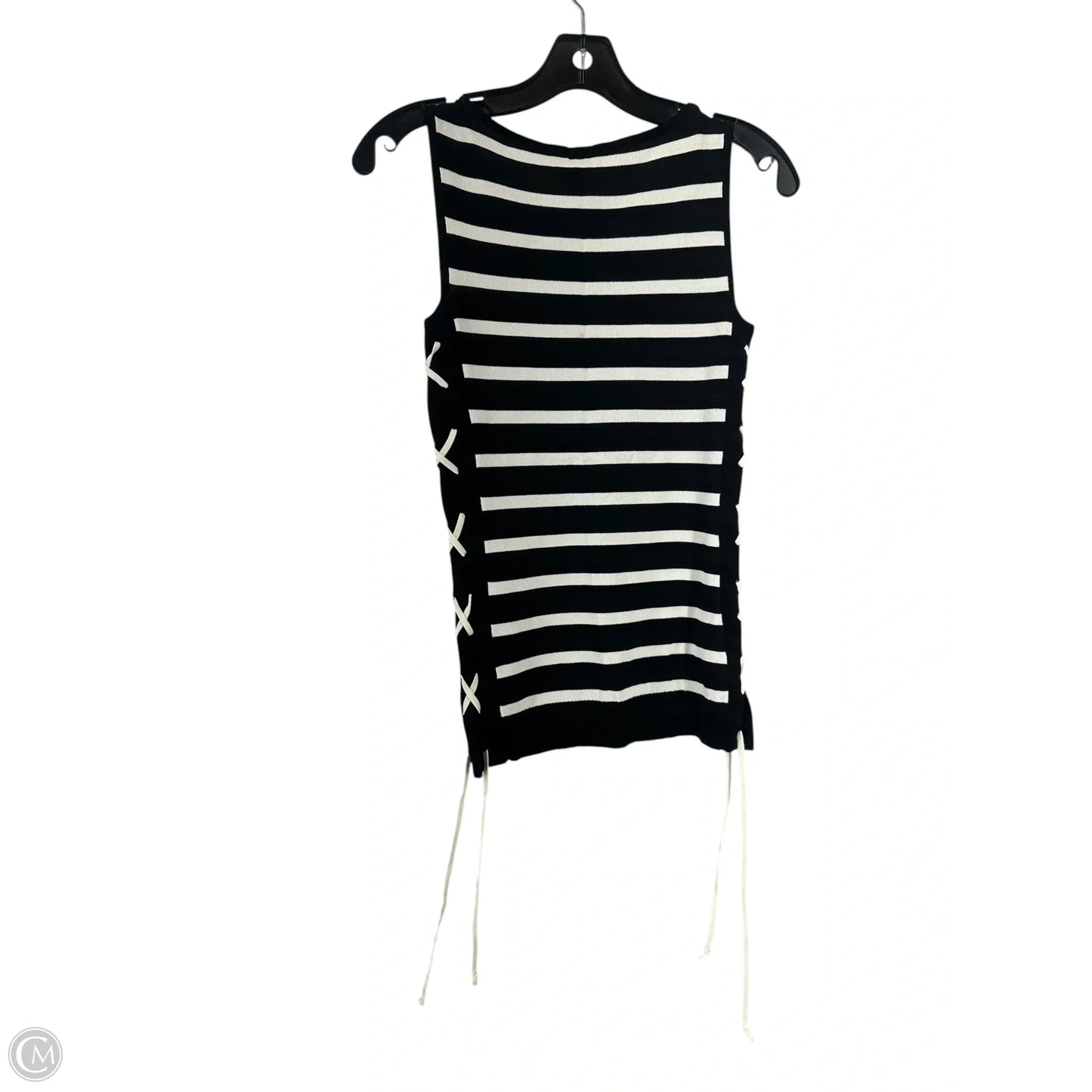 Top Sleeveless By White House Black Market In Striped Pattern, Size: S