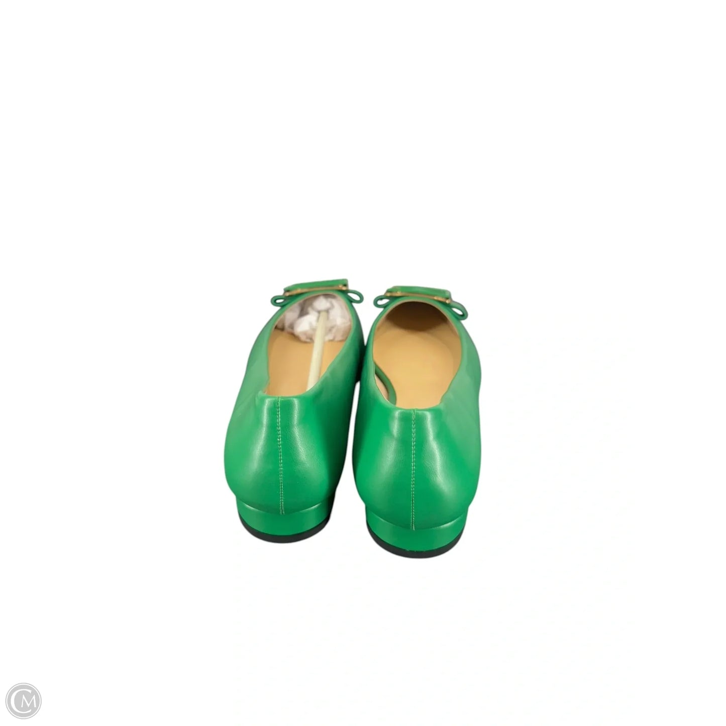 Shoes Flats By Clothes Mentor In Green, Size: 10