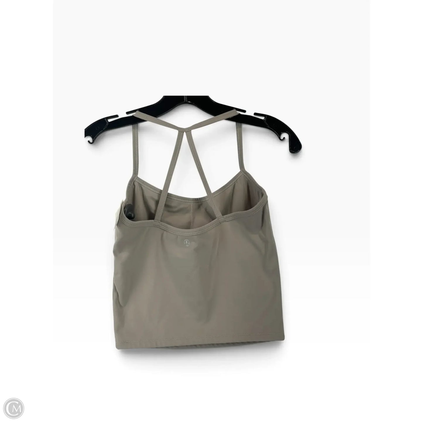 Athletic Tank Top By Lululemon In Grey, Size: 4