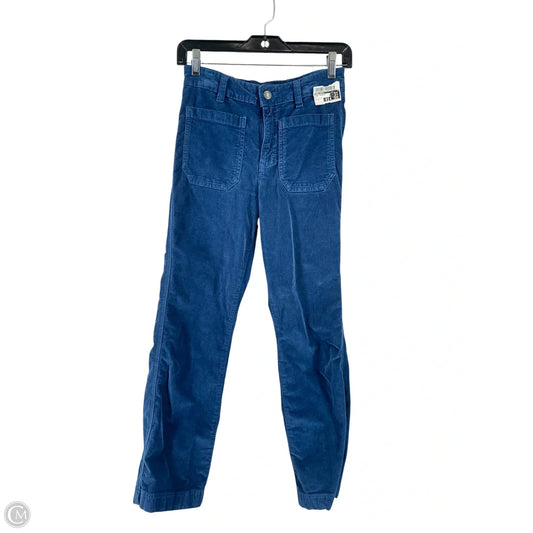 Pants Corduroy By Free People In Blue, Size: 4