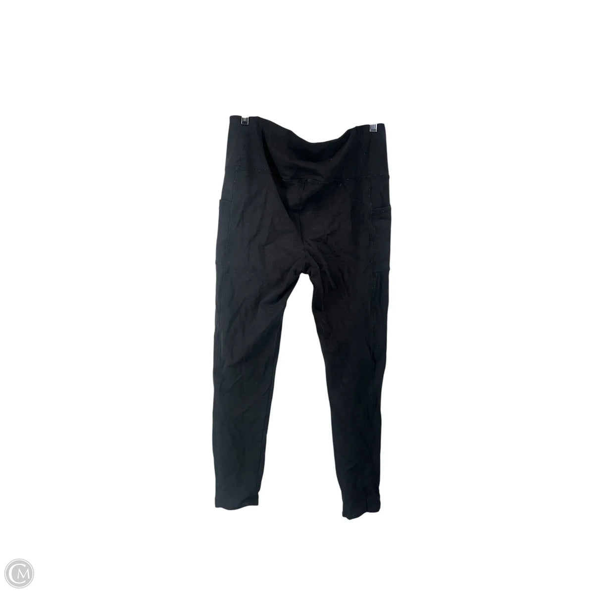 Athletic Leggings By Chicos In Black, Size: 2