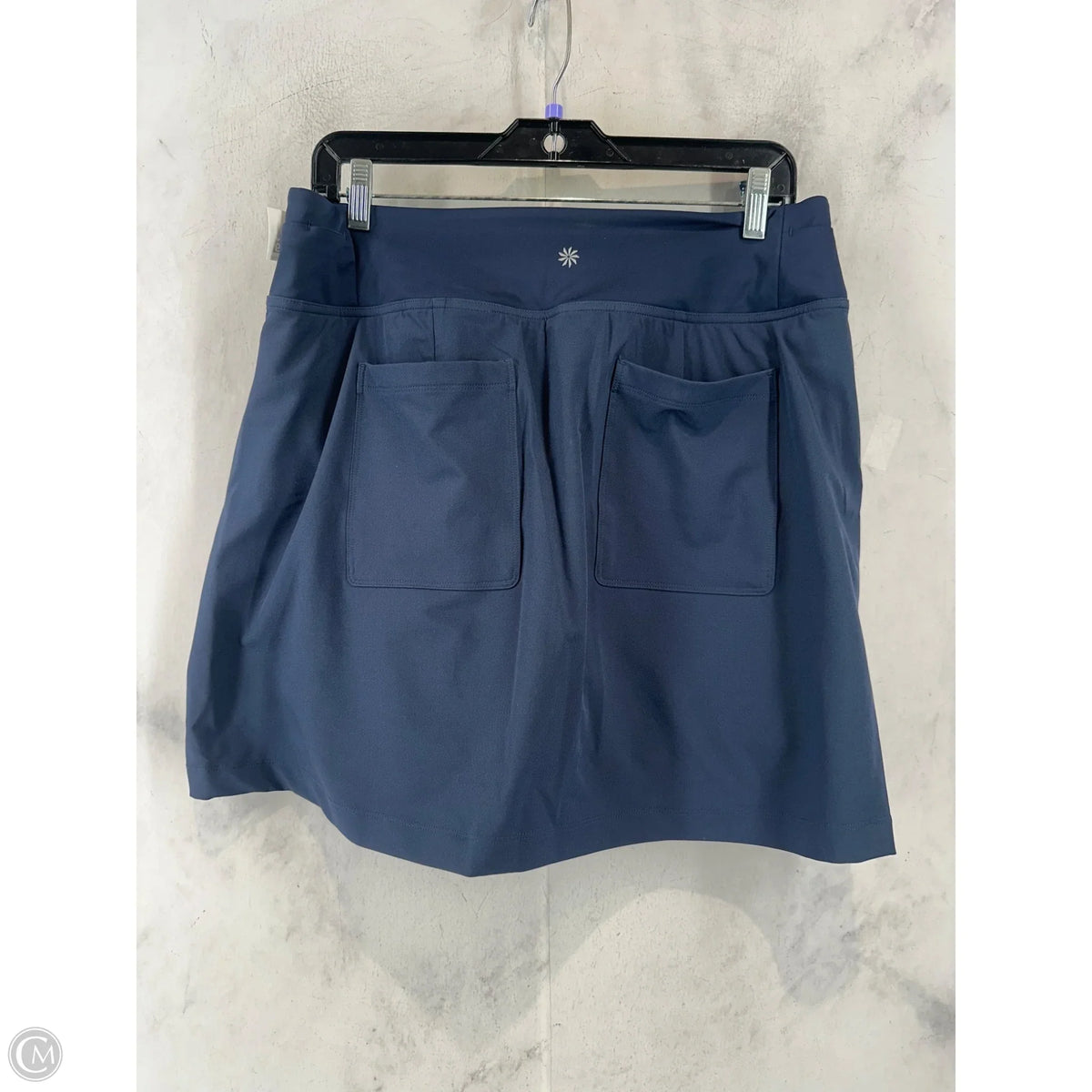 Athletic Skort By Athleta In Navy, Size: L