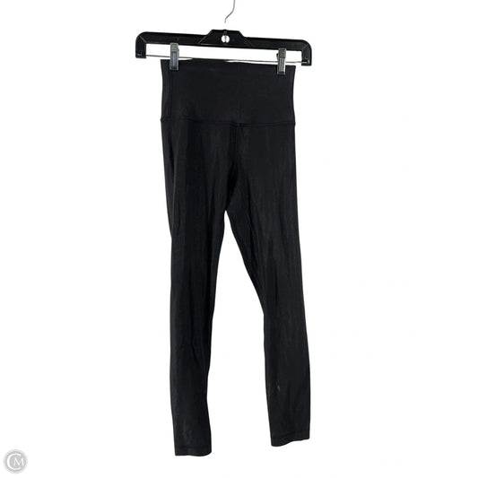Athletic Leggings By Lululemon In Black, Size: 2