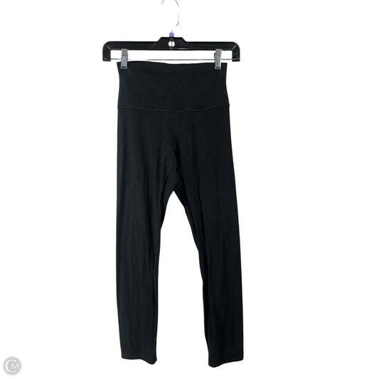 Athletic Leggings By Lululemon In Black, Size: 4