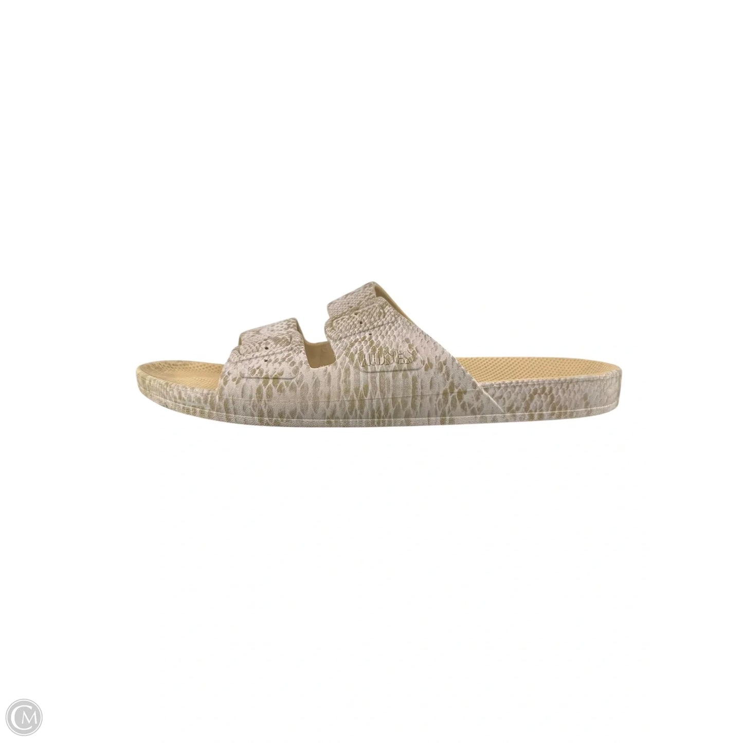 Sandals Flats By Clothes Mentor In Tan, Size: 11