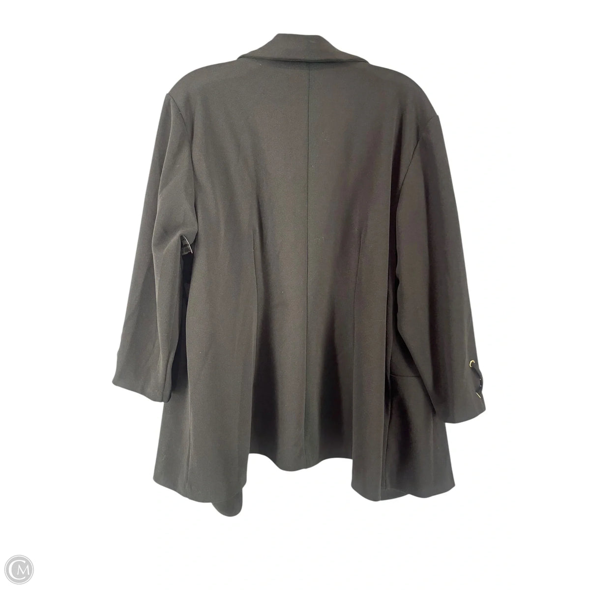 Blazer By Clothes Mentor In Black, Size: 2x
