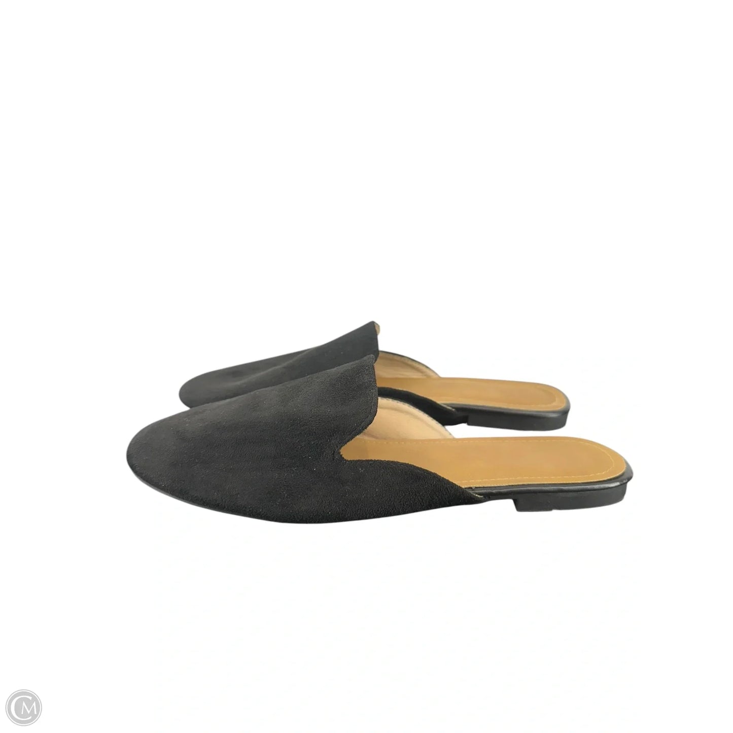 Shoes Flats By Clothes Mentor In Black, Size: 10.5