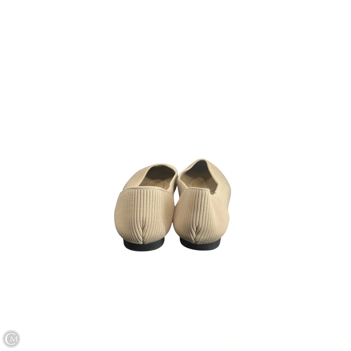 Shoes Flats By Clothes Mentor In Blue & Cream, Size: 11