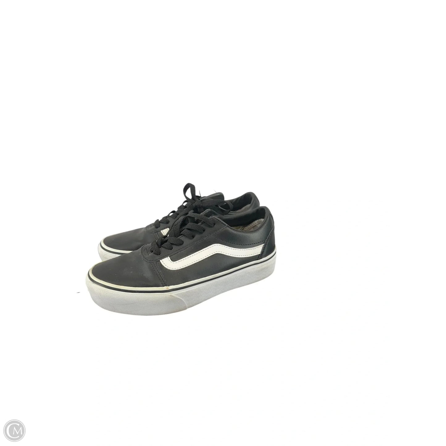 Shoes Athletic By Vans In Black, Size: 7.5