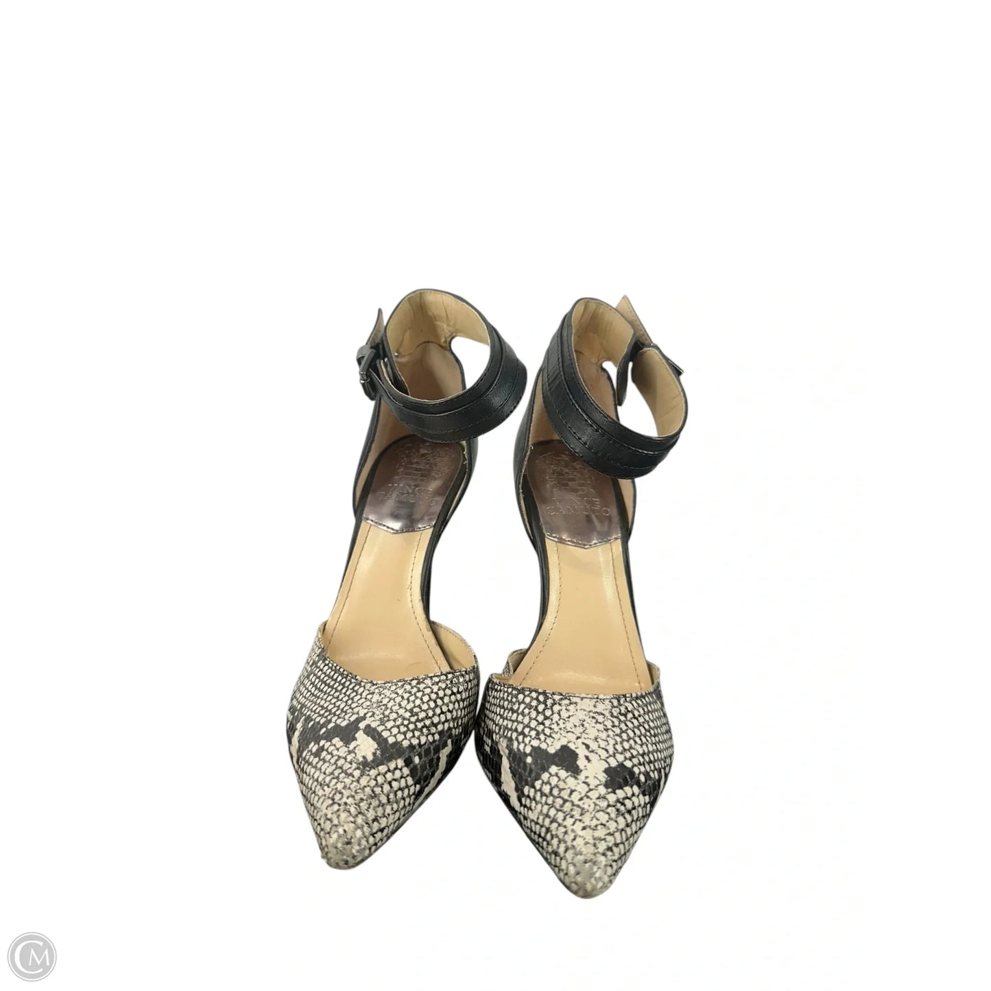 Shoes Heels Stiletto By Vince Camuto In Animal Print, Size: 6