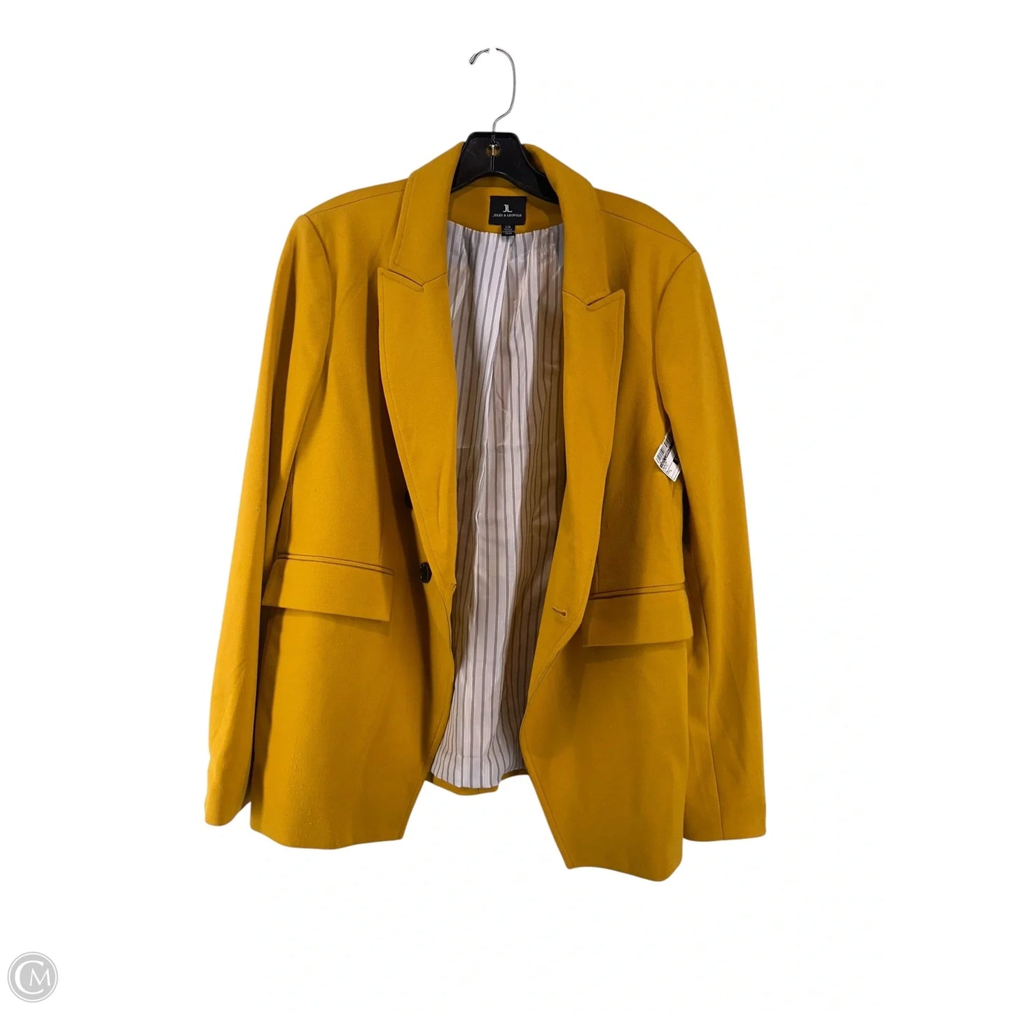 Blazer By Jules & Leopold In Yellow, Size: L