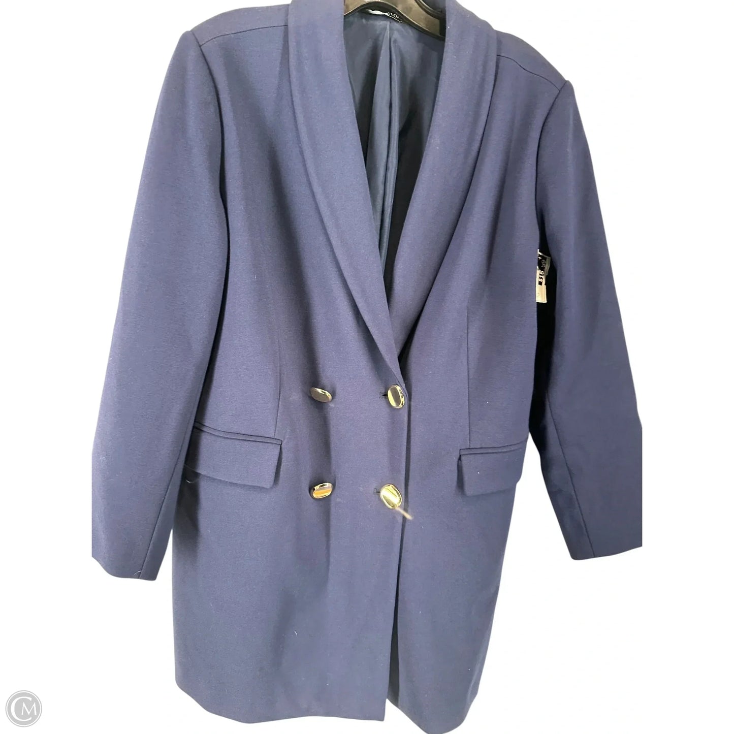 Blazer By Colleen Lopez In Navy, Size: Lp