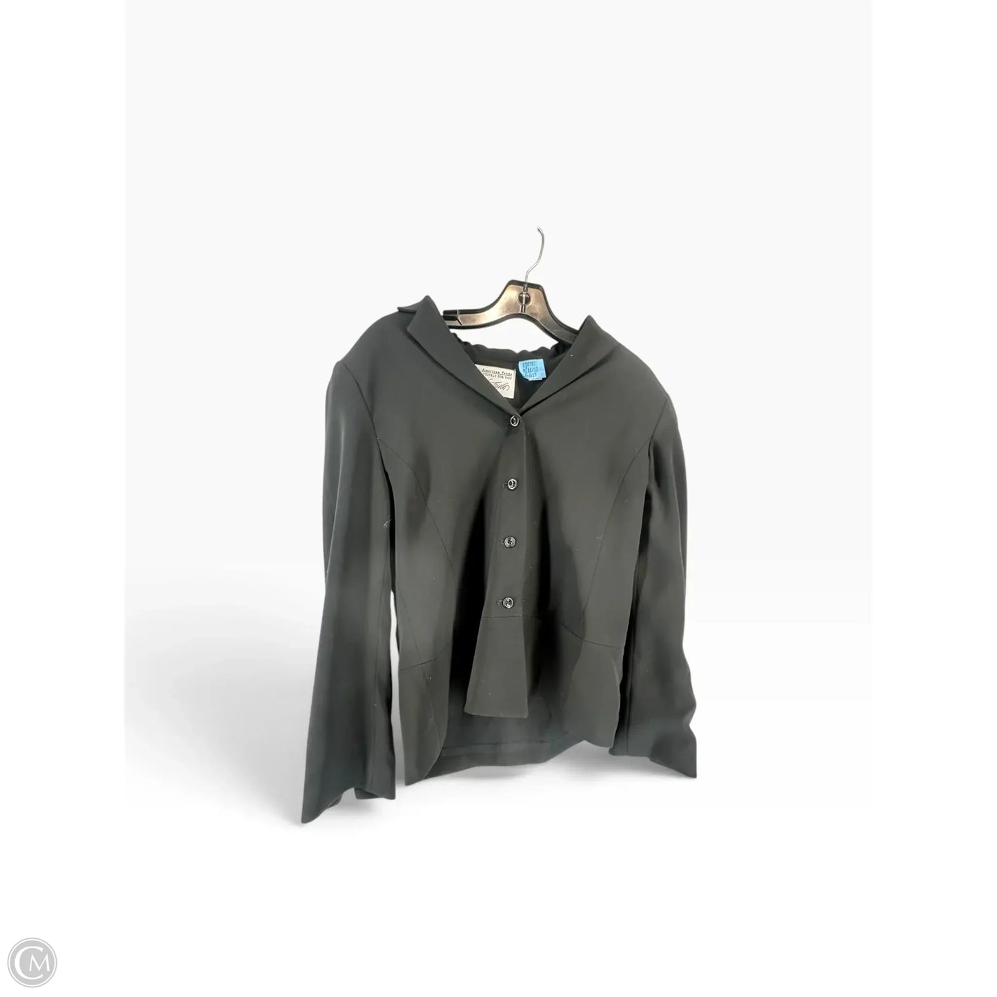 Blazer By Clothes Mentor In Black, Size: 12