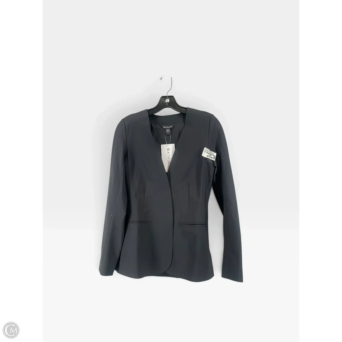 Athletic Jacket By Athleta In Black, Size: 0