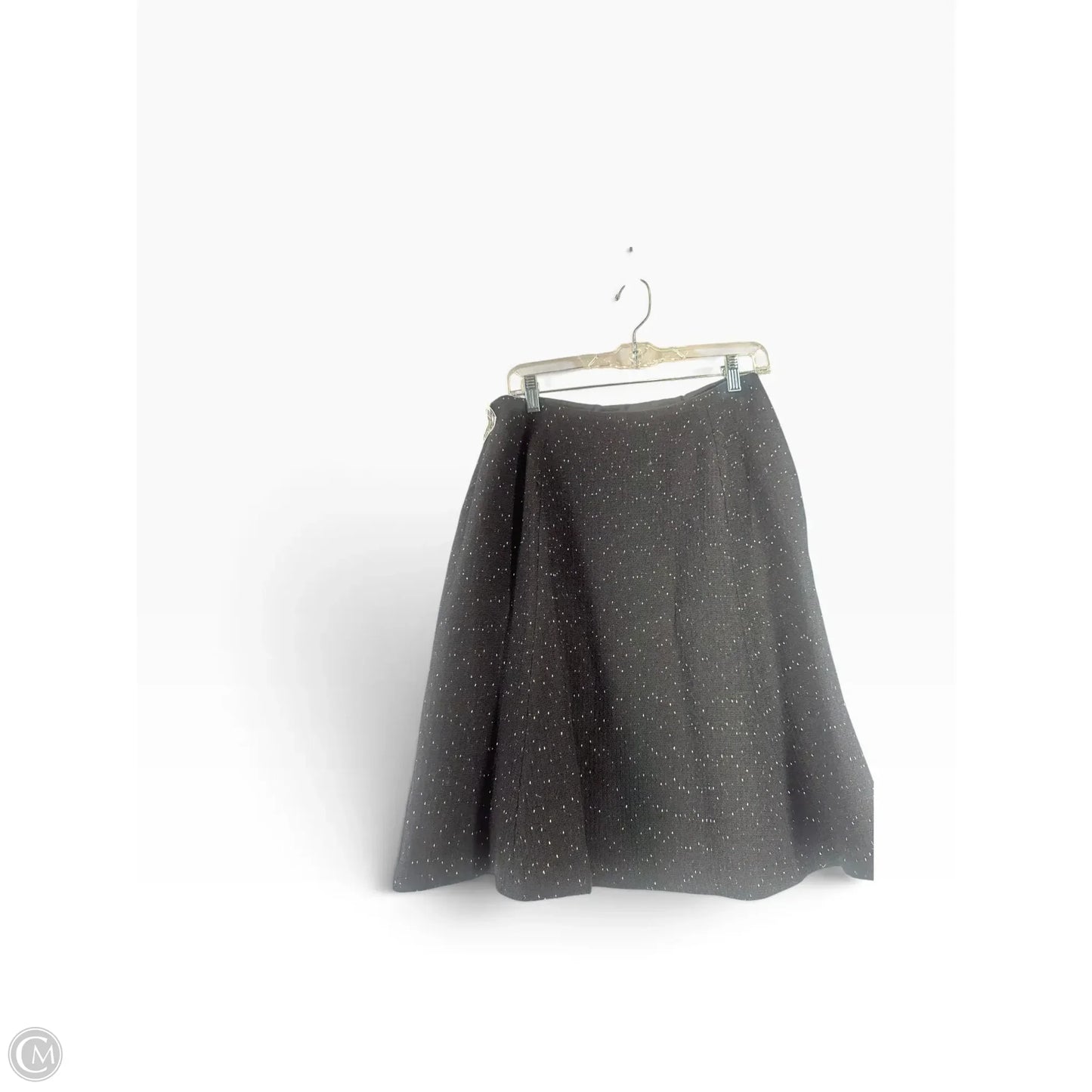Skirt Midi By Ann Taylor In Black, Size: 8