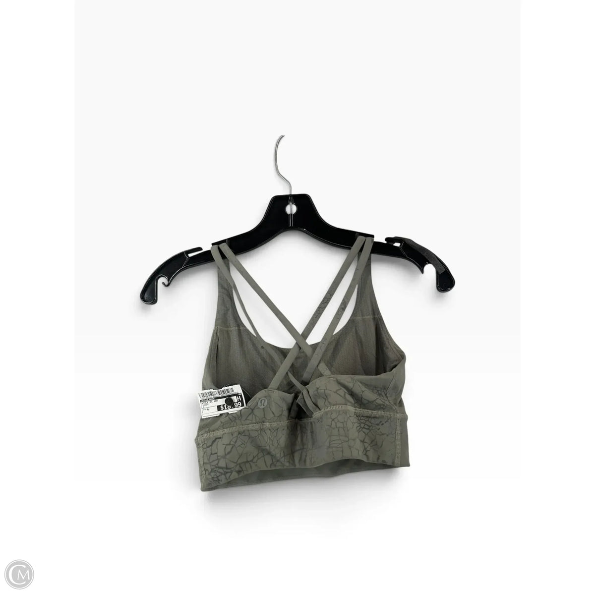 Athletic Bra By Lululemon In Green, Size: 6