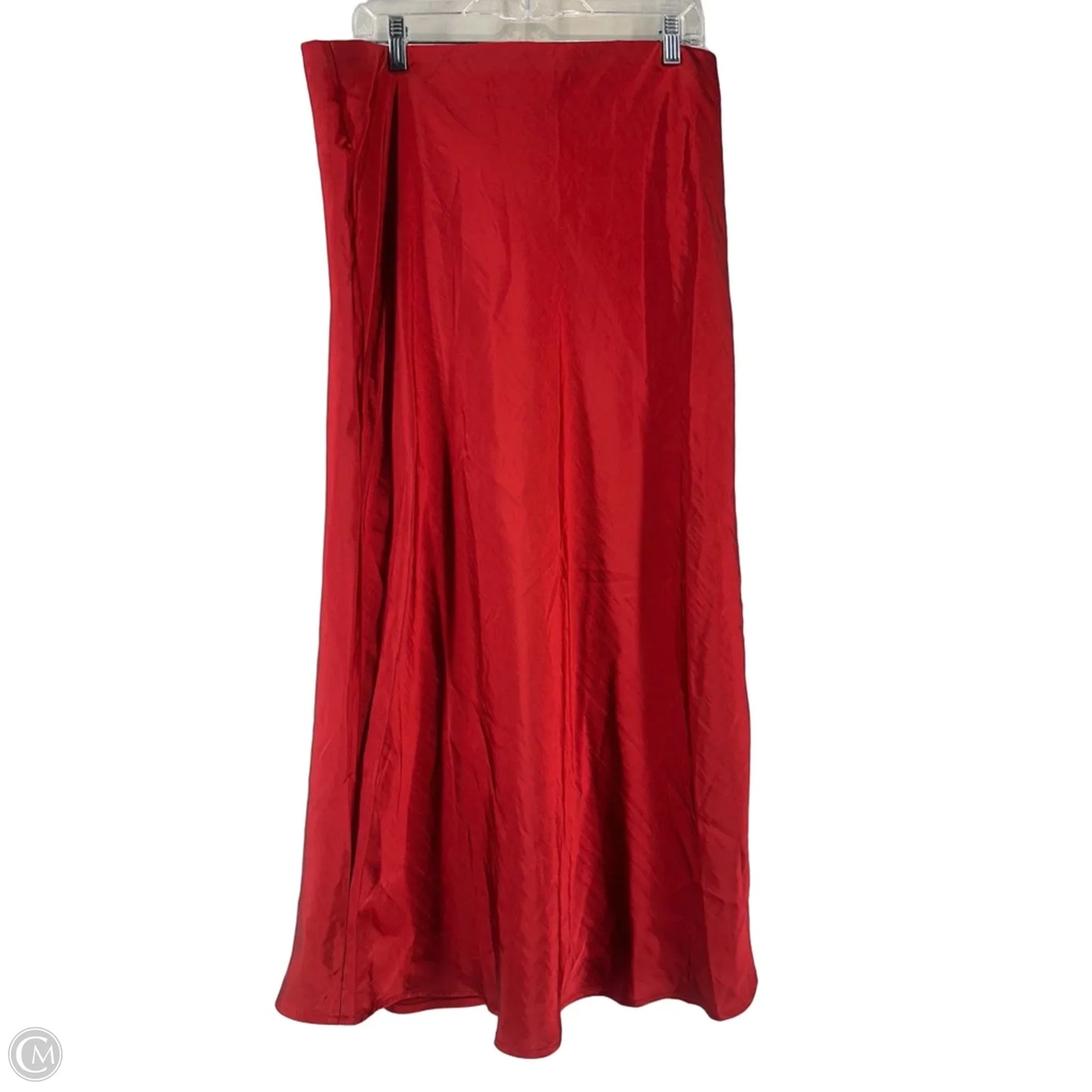 Skirt Midi By A New Day In Red, Size: L