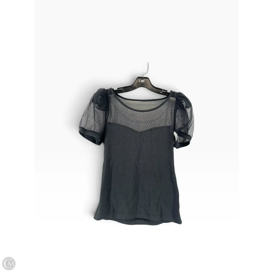 Top Short Sleeve By Maeve In Black, Size: Xs