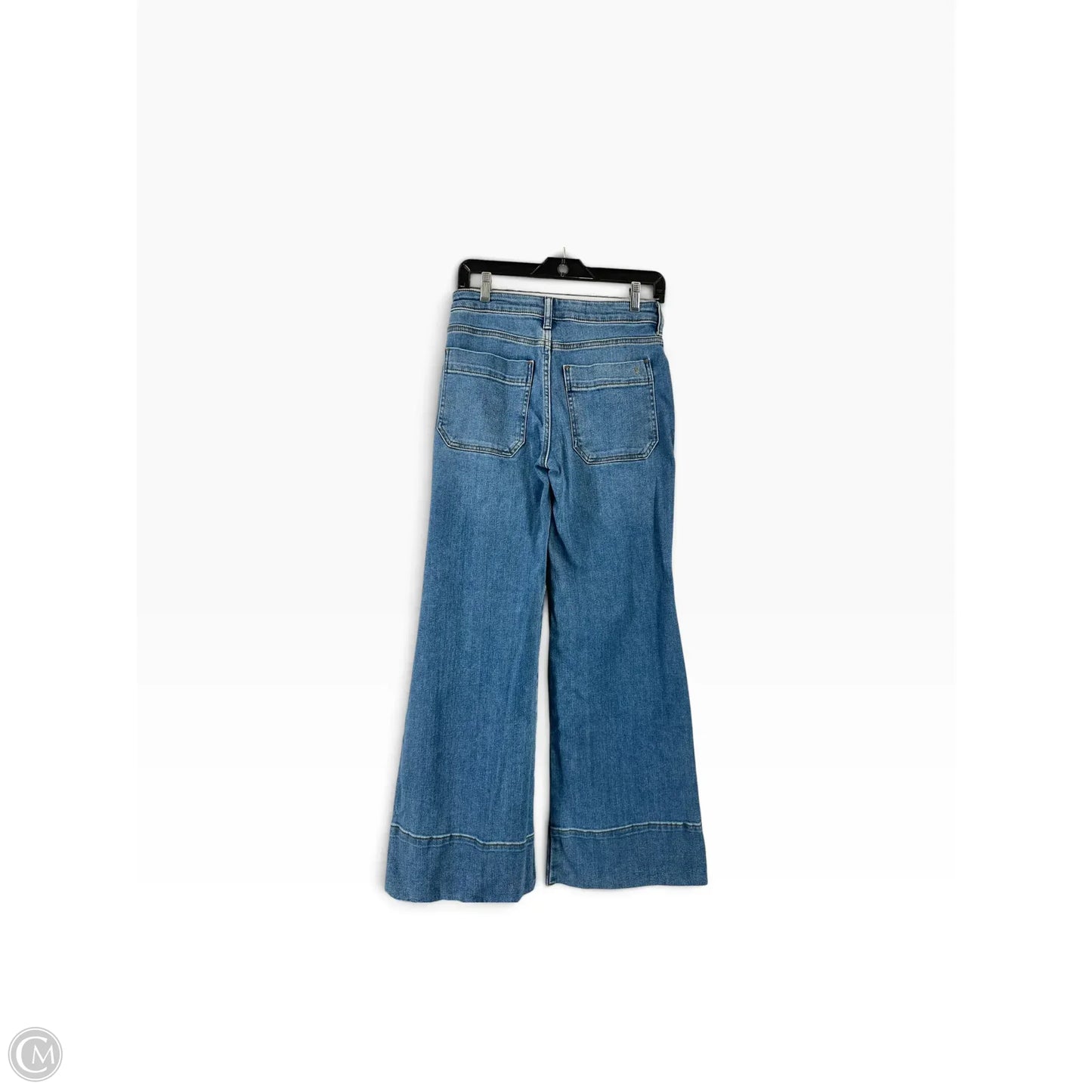 Jeans Wide Leg By Pilcro In Blue Denim, Size: 0