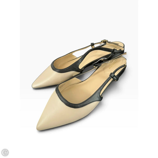 Shoes Flats By Liz Claiborne In Black & Cream, Size: 9