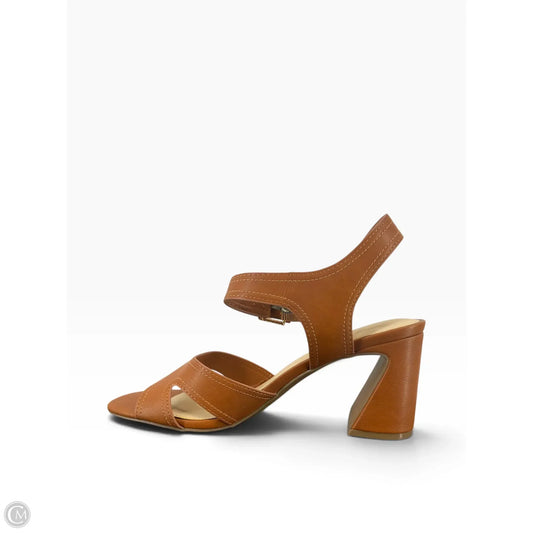 Shoes Heels Block By Liz Claiborne In Tan, Size: 11