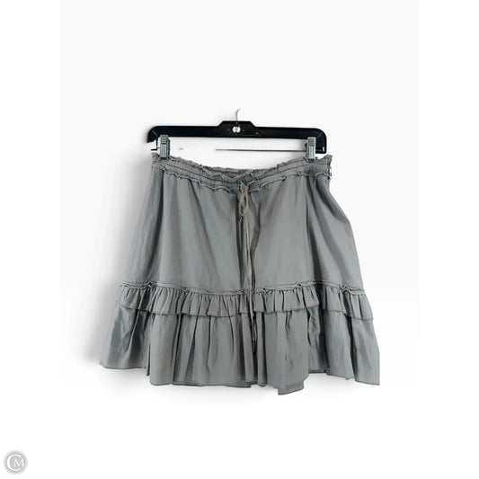 Skirt Mini & Short By Abercrombie And Fitch In Grey, Size: S
