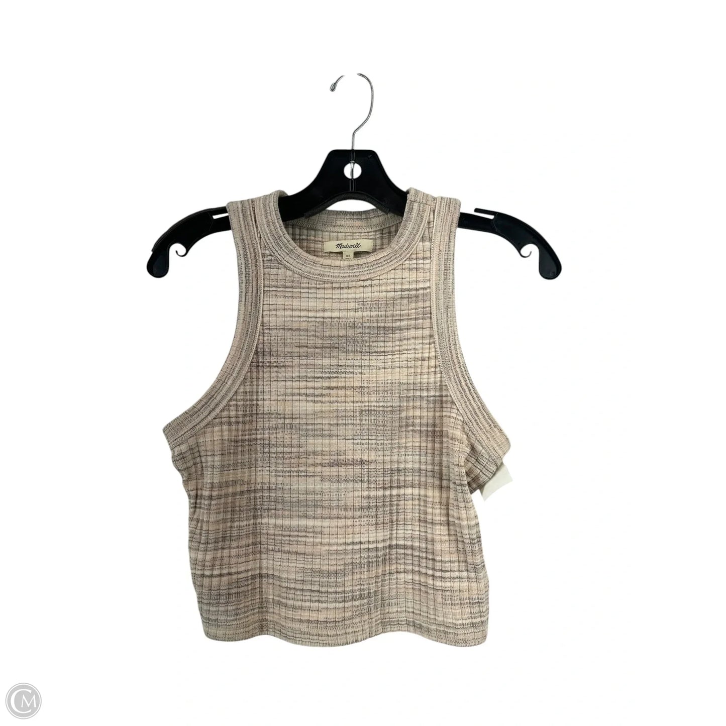 Top Sleeveless By Madewell In Tan, Size: Xs