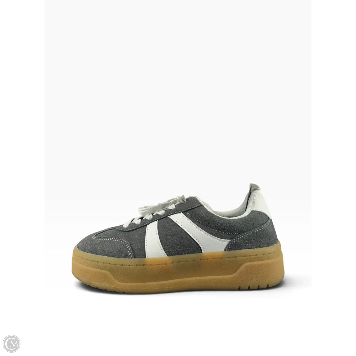 Shoes Sneakers Platform By Primark In Grey, Size: 9