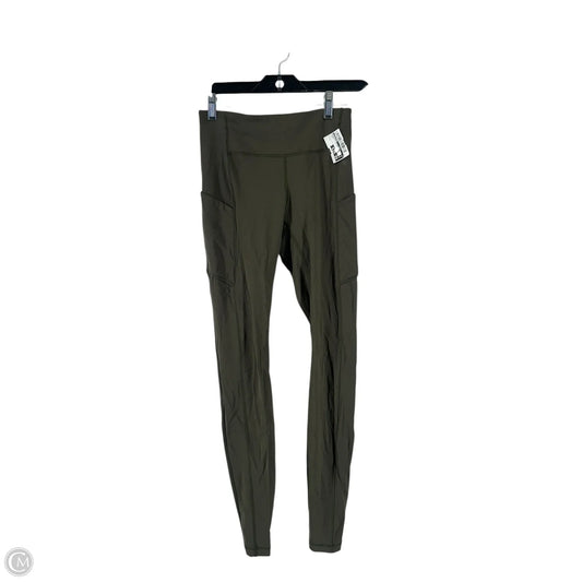 Athletic Leggings By Lululemon In Green, Size: 4