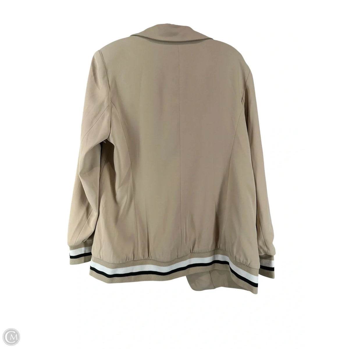 Blazer By Chicme In Tan, Size: L
